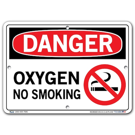 Vestil Polystyrene Sign, 7-1/2" H, 10-1/2" W, Polystyrene, Rectangle, English, SI-D-13-A-PS-040 SI-D-13-A-PS-040